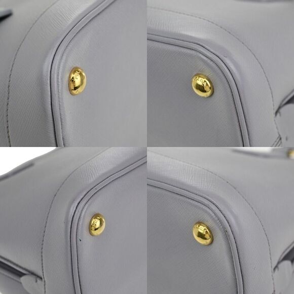 Prada Saffiano Purple Leather Handbag (Pre-Owned) - Picture 6 of 16